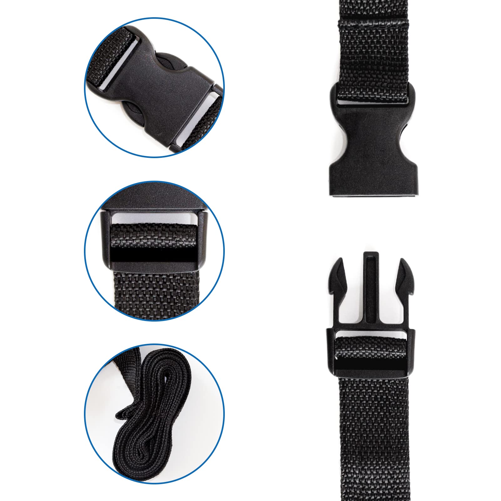 Heavy Duty Tie Down Straps 2 Pack (1