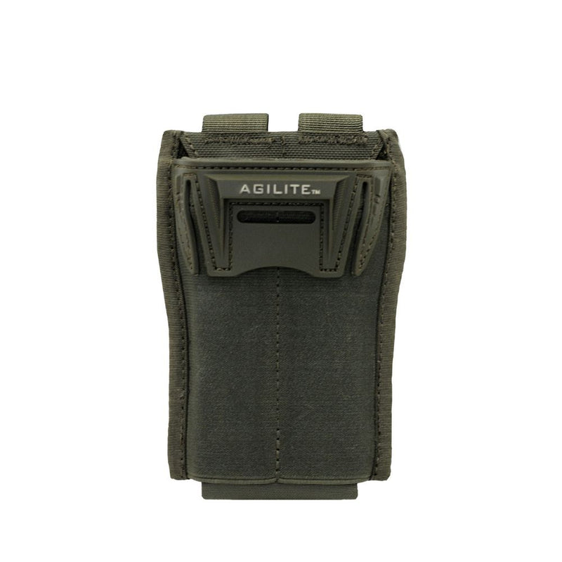 Agilite Pincer Single 5.56 Magazine Pouch - Tactical Molle-Compatible Rifle Magazine Holder for AR-15, M4 - Perfect for Military, Law Enforcement & Outdoor Shooting Range Use