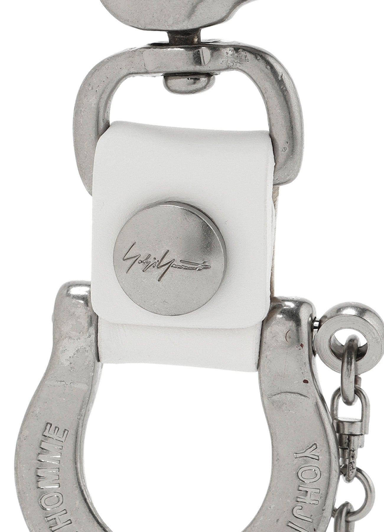 Premium Brass & Iron YY Signature Carabiner Clip - Heavy Duty Keychain Hook for Outdoor Gear, Keys, Backpacks & Camping Equipment