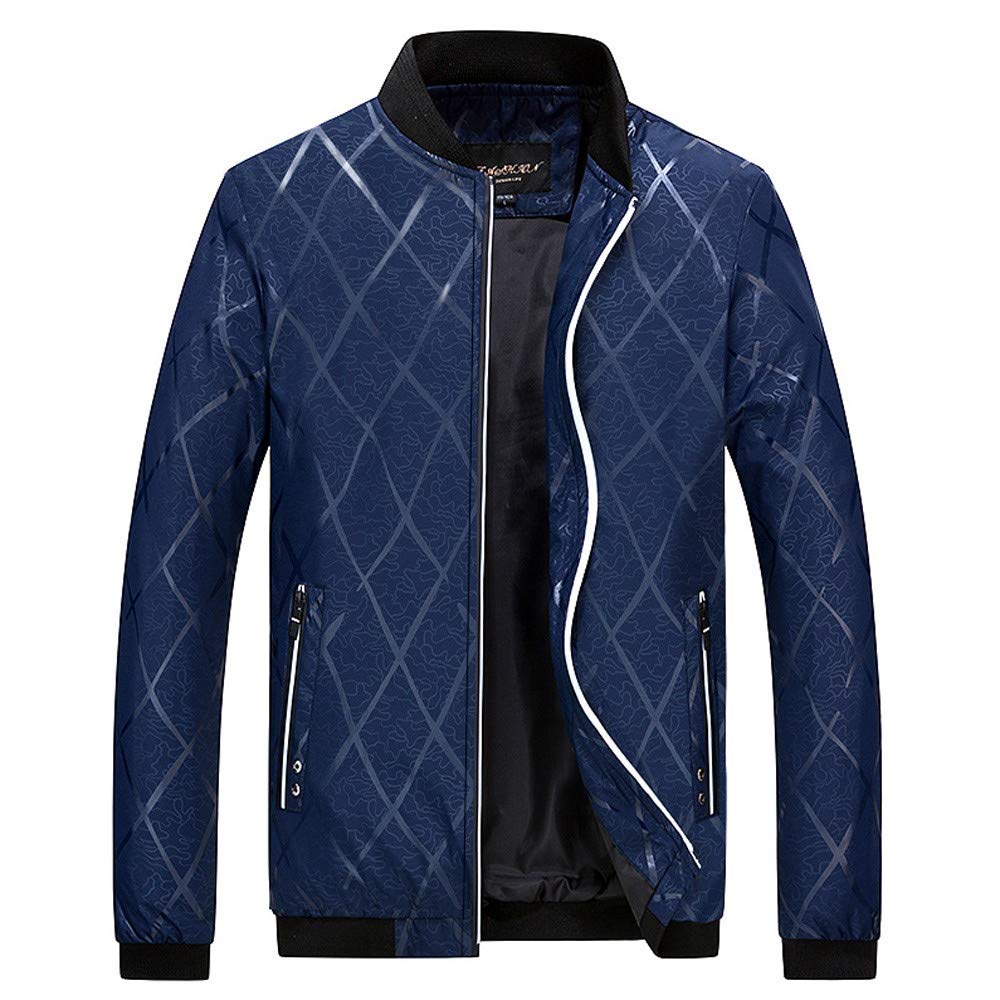 Men's Full-Zip Slim Fit Fleece Jacket - Winter Warm Coat Outwear for Cold Weather | Outdoor Activities, Casual Wear & Work