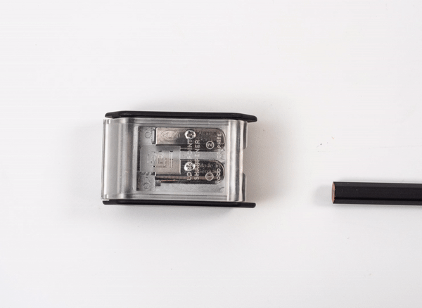 Premium BLACKWING Pencil Sharpener - 2-Step Long Point Sharpening for Artists & Writers | Perfect for Sketching, Drafting & Office Use