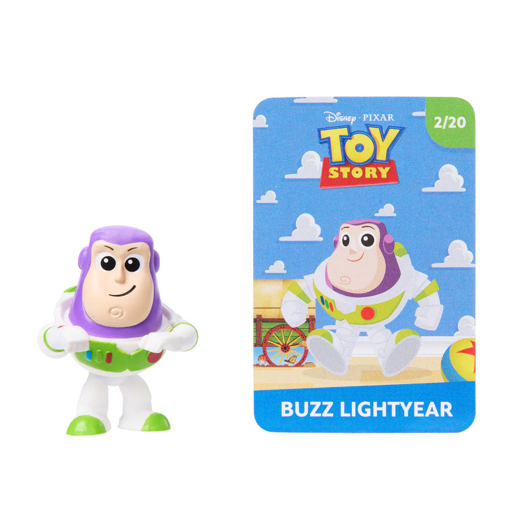 Disney Pixar Buzz Lightyear Mini Figures - Toy Story Collectible Action Figure for Kids & Adults - Perfect for Display, Gifts, and Playtime Scenes