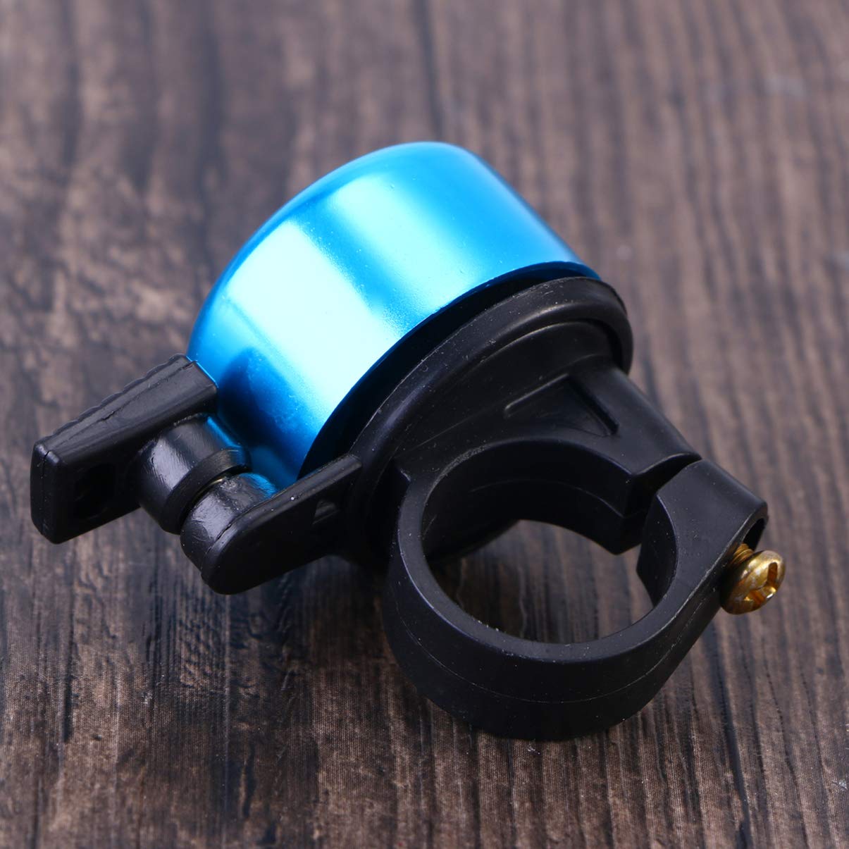 BESPORTBLE Aluminum Alloy Bike Bell - Loud MTB/Mountain Bicycle Handlebar Ring Horn - Durable Cycling Accessories (Golden) - Perfect for Commuting, Trail Riding & Urban Cycling Safety