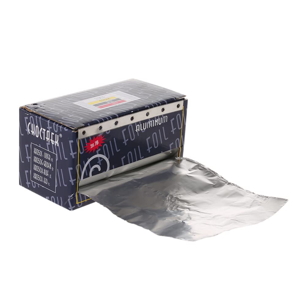 Professional Aluminum Foil for Hair Perm & Coloring - Salon-Grade Styling Tools & Hairdressing Supplies | Perfect for Salon Treatments, DIY Hair Coloring & Perming at Home