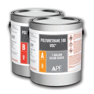 APF Polyurethane 100 VOC Clear Water-Based Wood Finish - Ideal for Furniture, Cabinets, and Flooring Protection