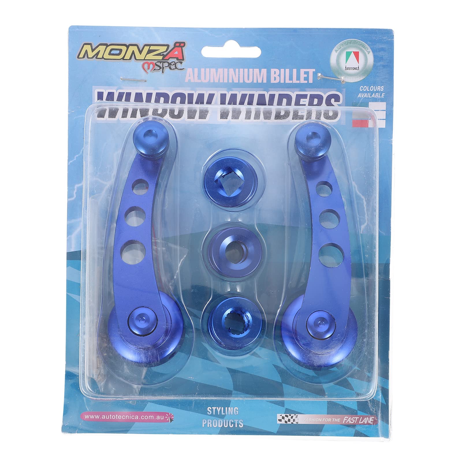 Veemoon Car Window Crank Handle Set - Replacement Window Winder Riser with Mounting Hardware - Universal Fit for Most Vehicles - Durable Blue Car Accessories for Smooth Window Operation