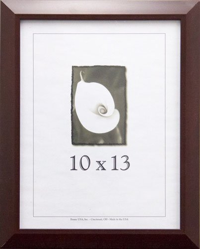 Frame USA Budget Saver Series 10x13 Polystyrene Poster Frames - Cherry Finish - Lightweight & Durable Wall Display for Photos, Artwork, and Posters - Perfect for Home, Office, or Classroom Decor