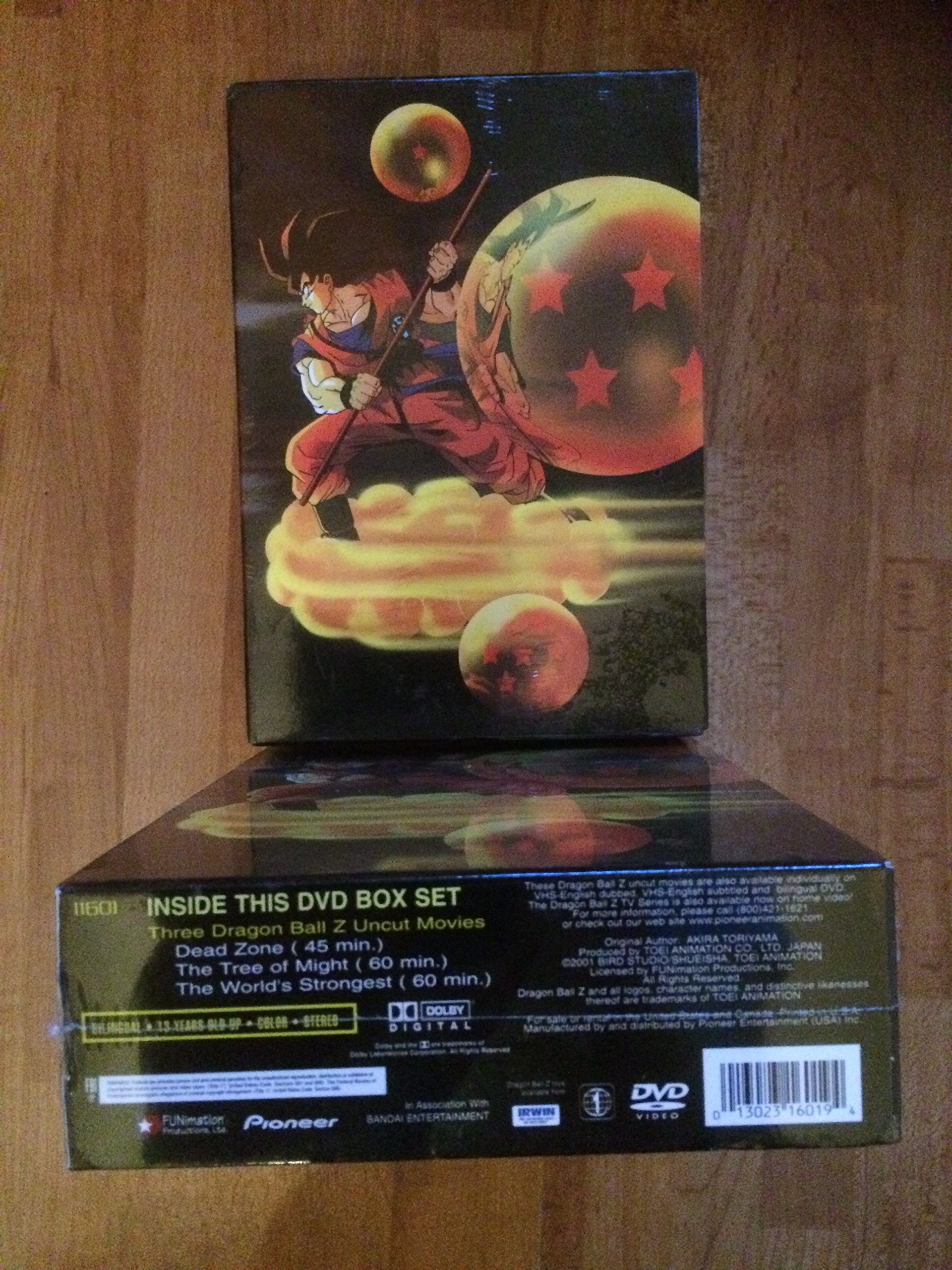 Dragon Ball Z Movie Collection - Dead Zone, The Tree of Might & The World's Strongest | Complete Anime DVD Box Set | Perfect for Anime Fans & Collectors | Great for Movie Nights & Gifts