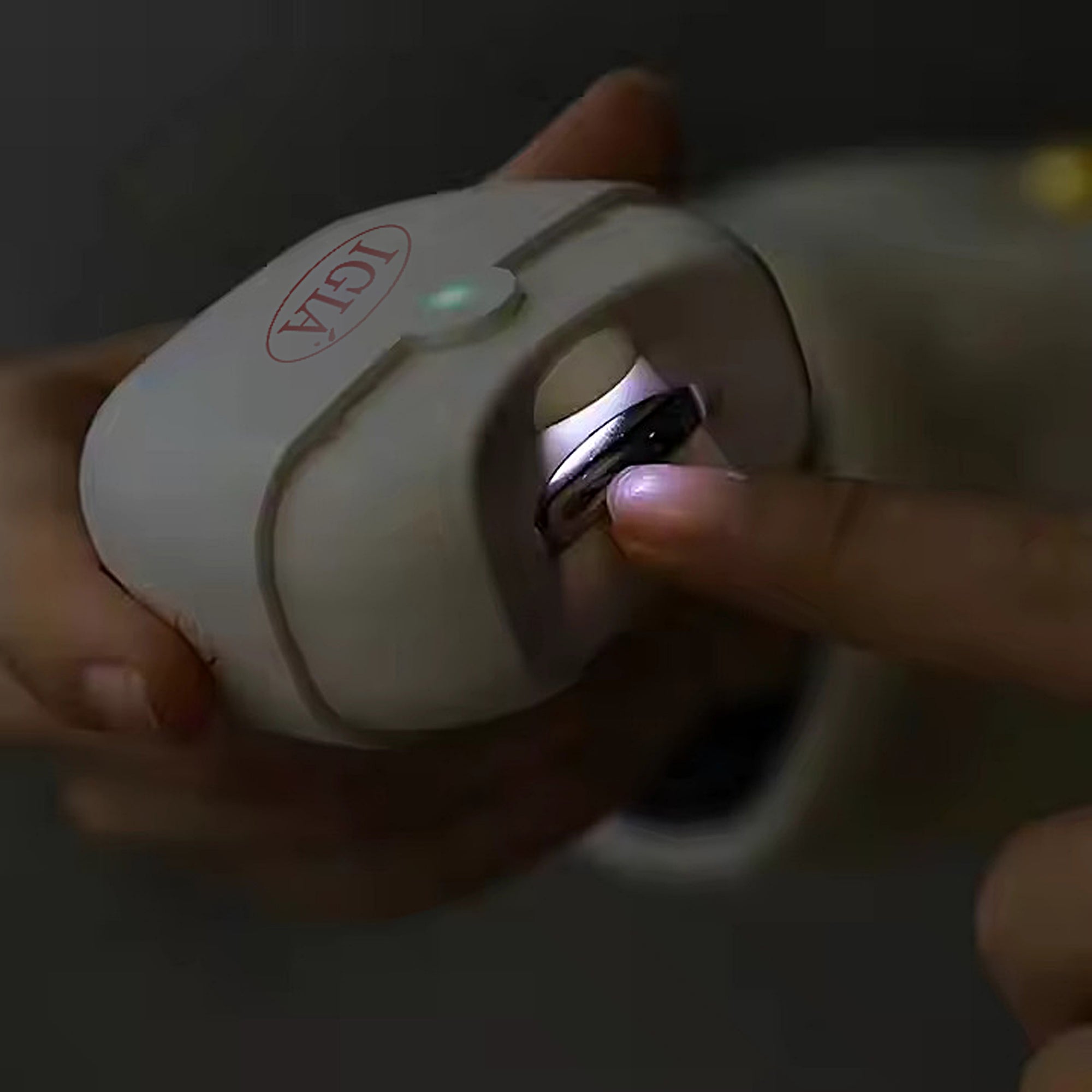 IGIA Automatic Electric Nail File - Professional Cordless Nail Drill for Manicure & Pedicure at Home or Salon | Perfect for Gel, Acrylic & Natural Nails