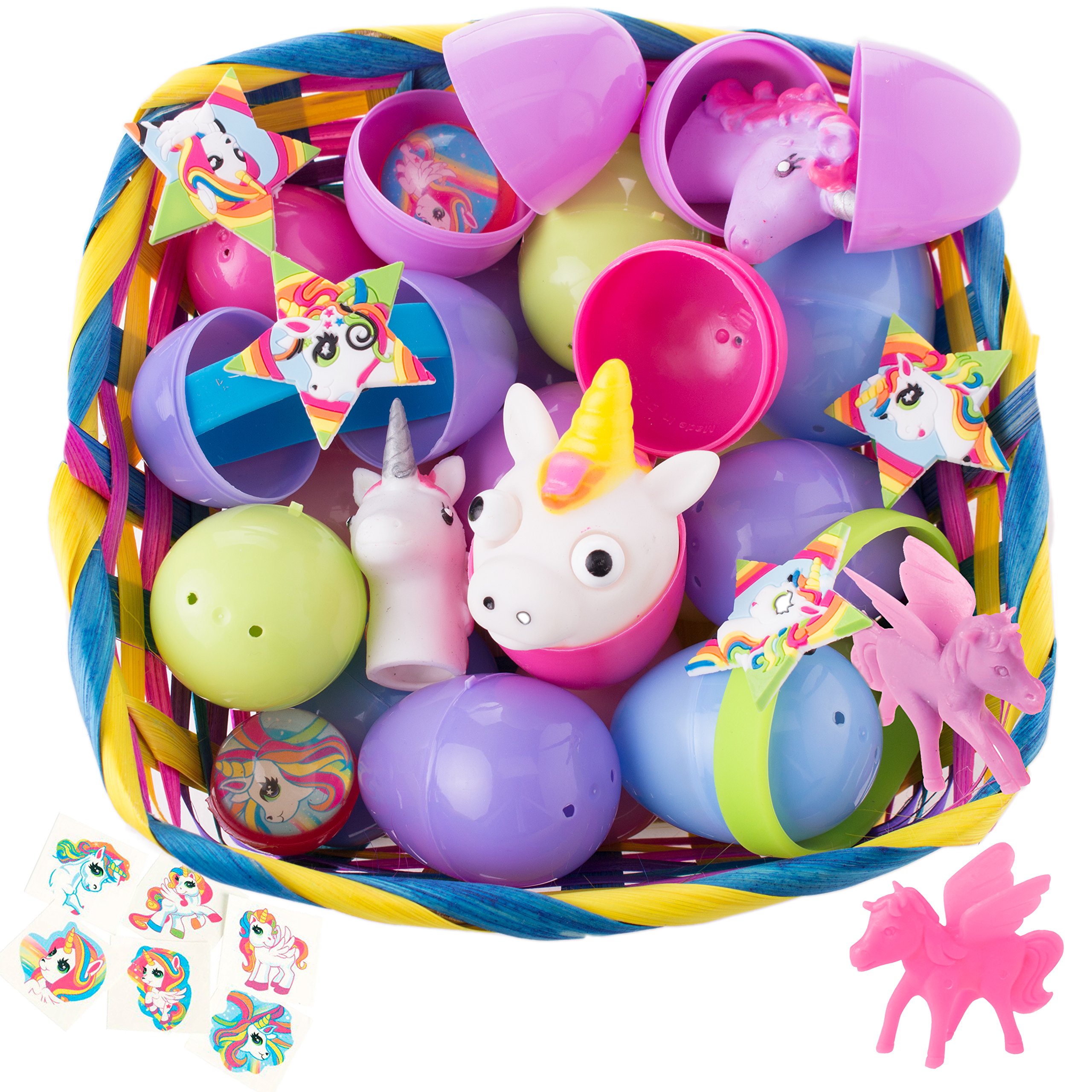 100-Piece Magical Unicorn Easter Egg Hunt Set - 2.5