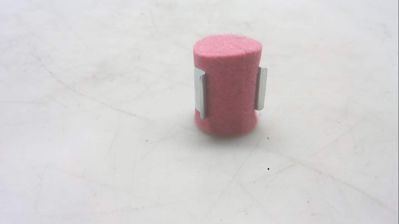 Weld-Aid 007061 Wire Pads - Pack of 4, Red Felt Welding Pads for Metal Fabrication & Automotive Repair - Heat Resistant & Durable