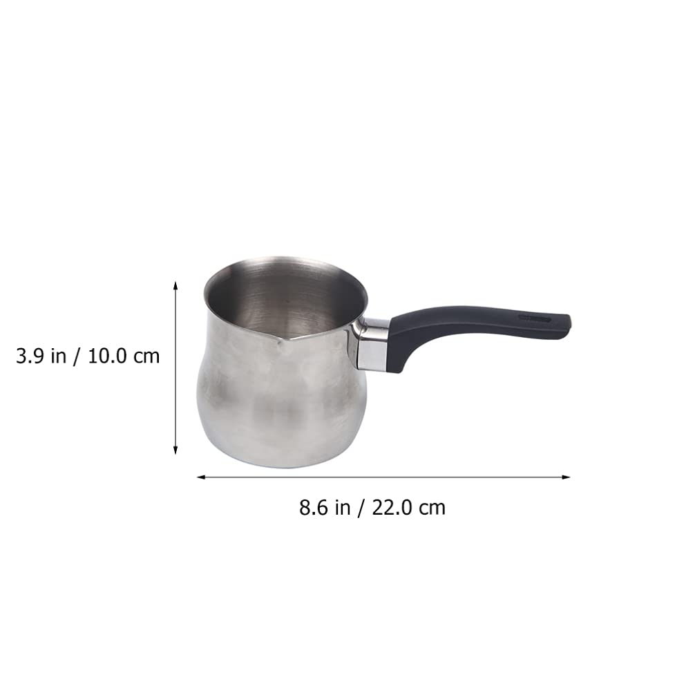 Premium Stainless Steel Milk Frothing Pitcher for Latte Art - 12oz/20oz Coffee Frother Jug for Cappuccino, Espresso & Hot Chocolate - Barista-Grade Milk Steamer for Home & Cafe Use