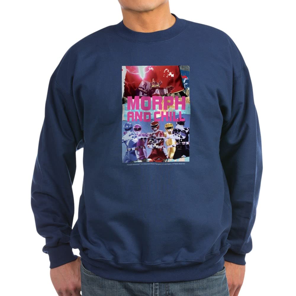 Power Rangers Morph Graphic Sweatshirt - Unisex Pullover Hoodie for Fans | Perfect for Cosplay, Casual Wear & Gifts