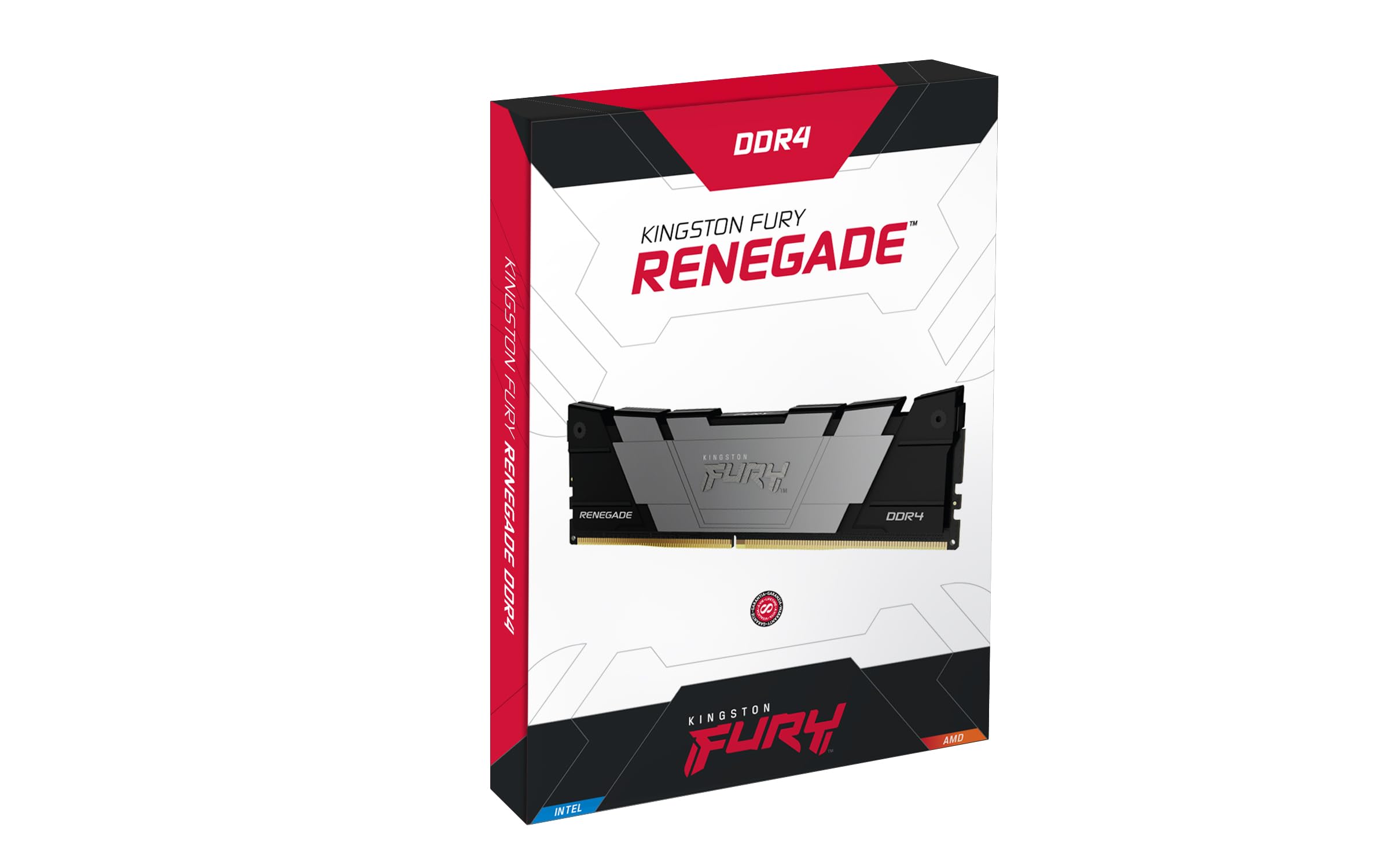 Kingston Fury Renegade 16GB (2x8GB) 5333MHz DDR4 CL20 DIMM Desktop Gaming RAM - High Performance Memory Kit for PC Builds & Gaming Rigs | Perfect for Esports, Streaming & Content Creation