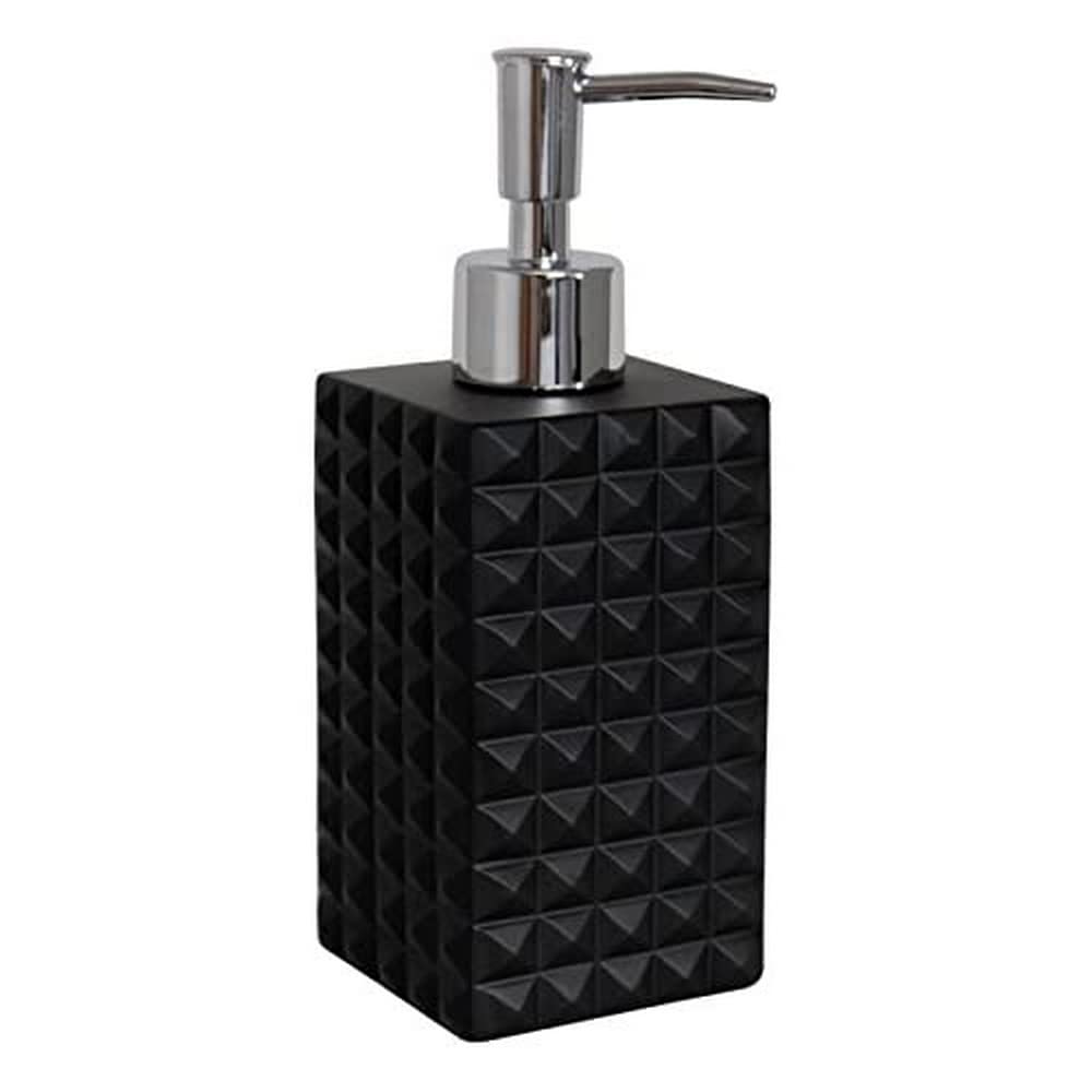 Kubik Black Soap Dispenser - Automatic Touchless Foam Soap Dispenser for Kitchen, Bathroom & Office - Modern & Hygienic Hand Soap Dispenser