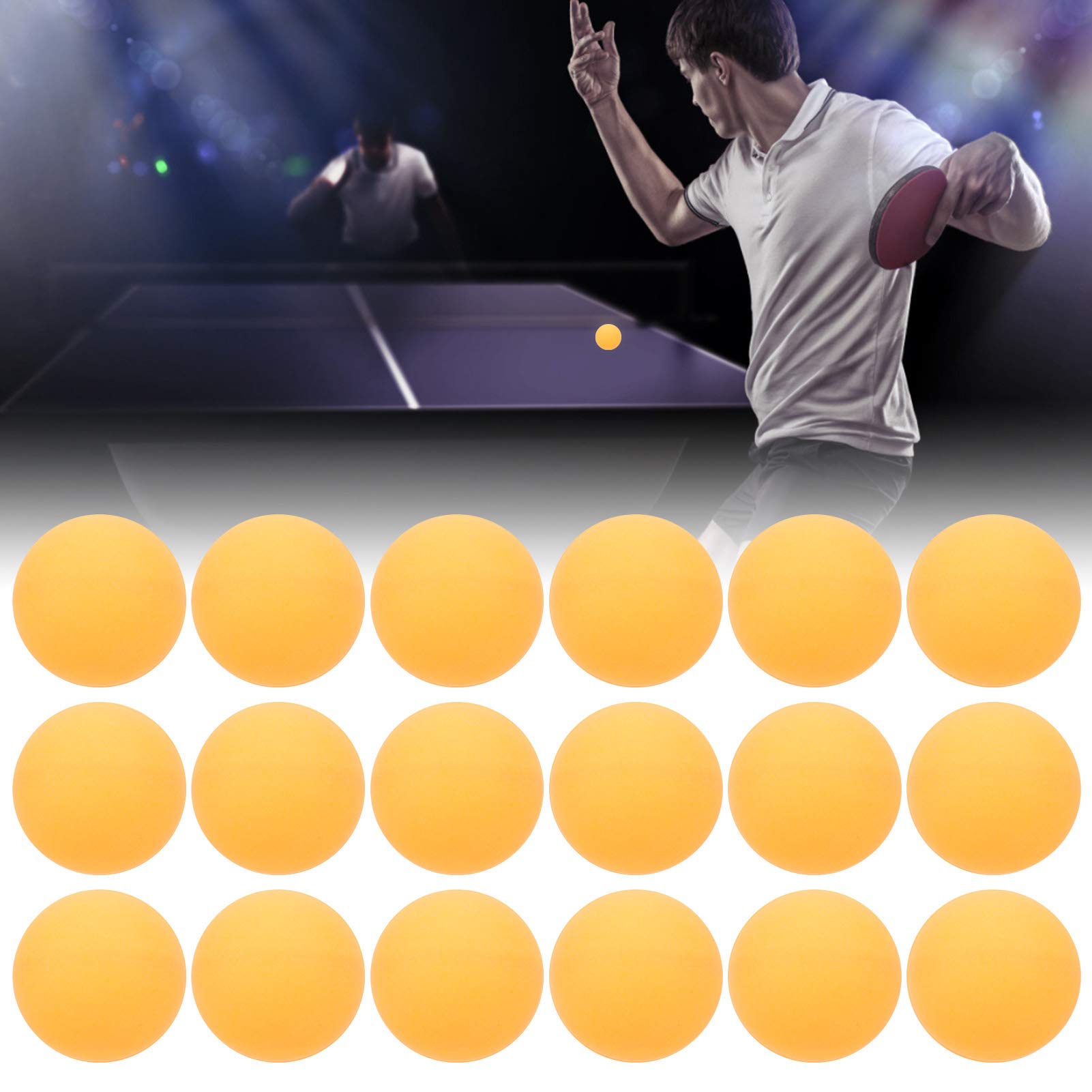 Premium Table Tennis Balls for Training & Competition - 3-Star Ping Pong Balls for Indoor & Outdoor Play - Durable Yellow Practice Balls for Recreational & Professional Use - Perfect for Home, Club, Gym, and Backyard Games