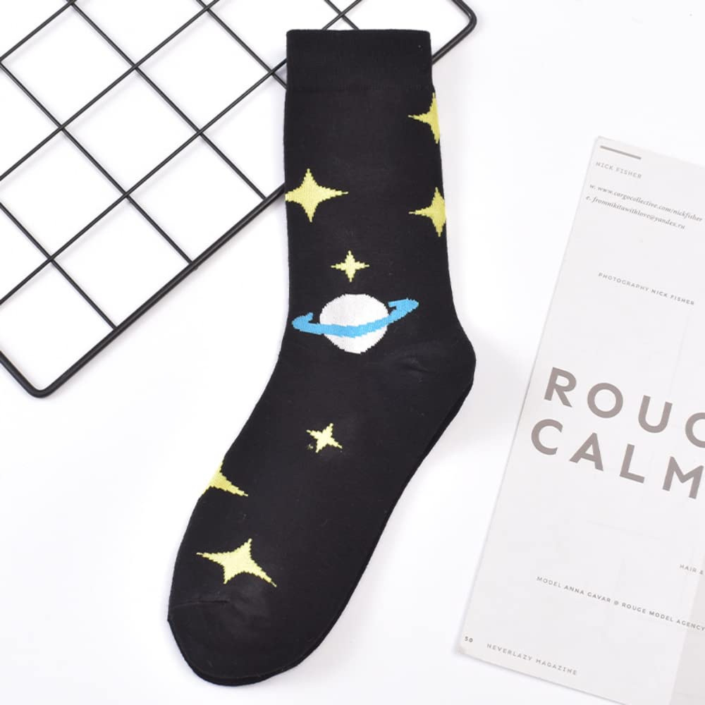 Black and White Cartoon Socks for Women - Japanese Kawaii Style Cotton Ankle Socks - Korean Fashion Breathable Socks - Cute Casual Wear for Daily Outfits, Anime Cosplay & Gift Giving