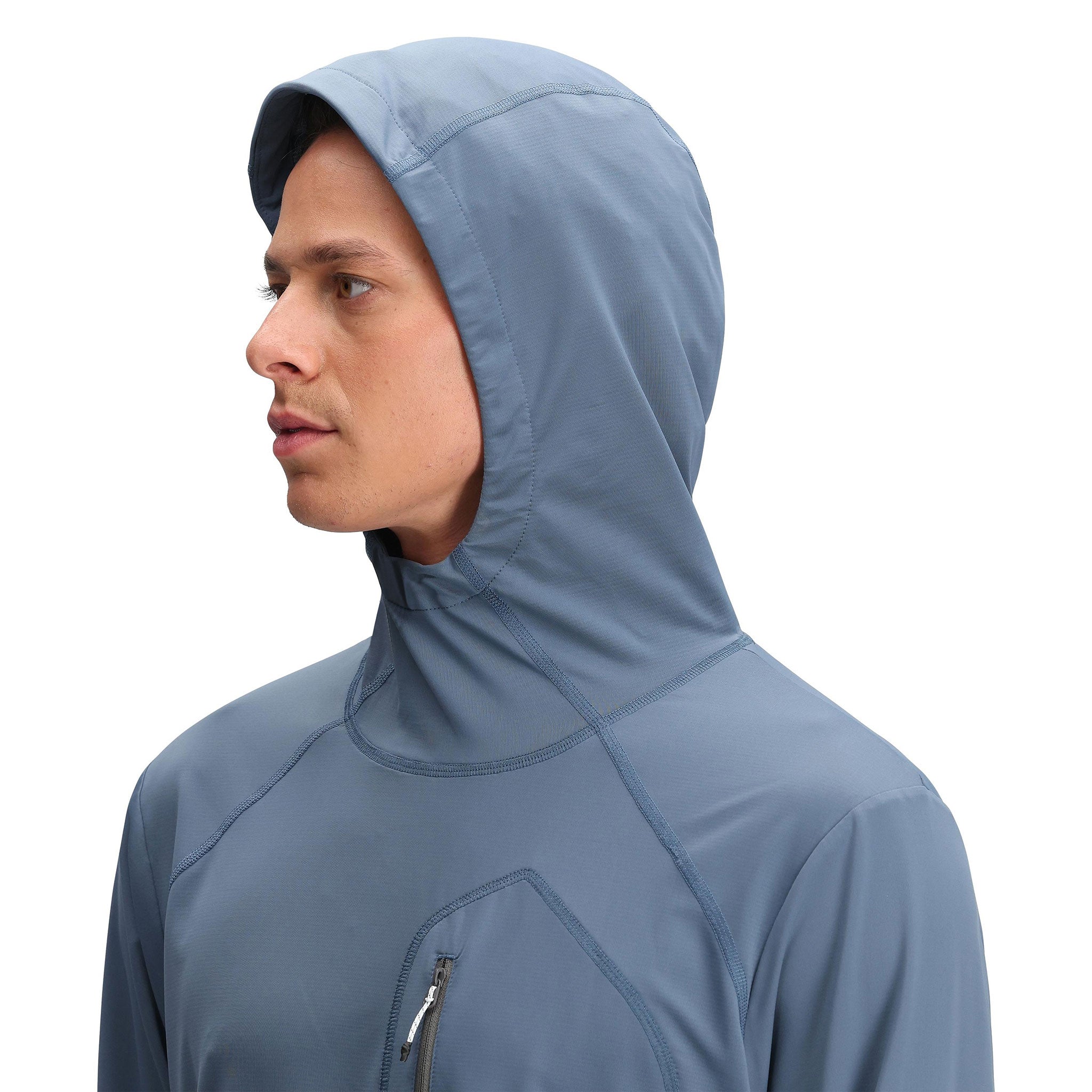 Men's Sun Hoodie UPF 50+ UV Protection Lightweight Breathable Outdoor Hiking Running Fishing Shirt - Perfect for Summer Sports & Active Lifestyle