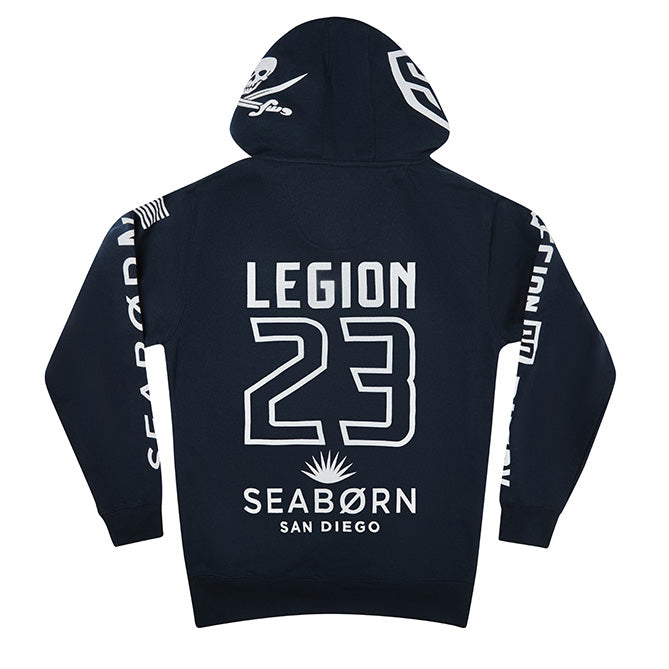 SD Legion x Seaborn Hoodie - Premium Unisex Pullover Sweatshirt for Men & Women | Cozy Fleece Lined Streetwear | Perfect for Casual Outfits, Gym, and Outdoor Activities
