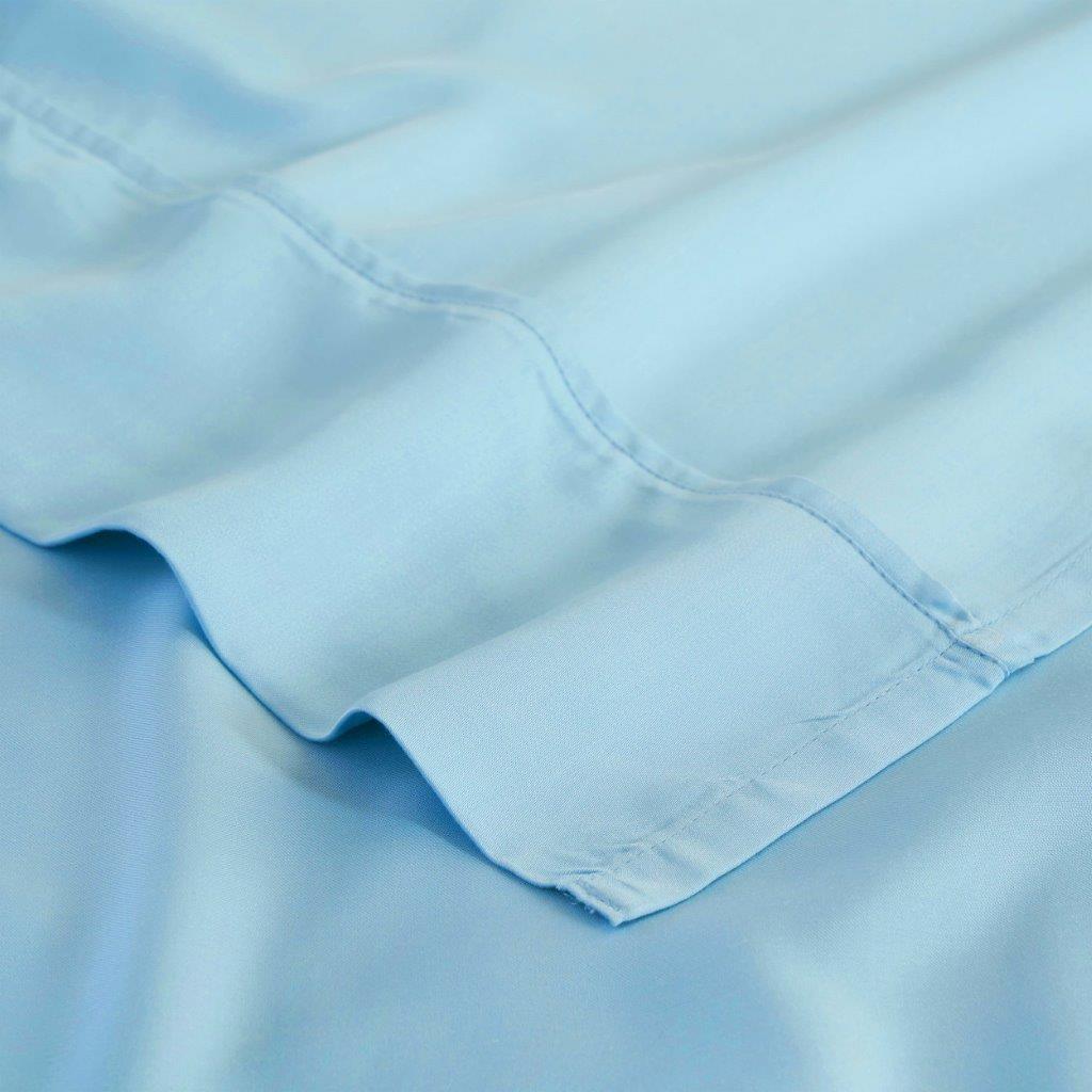 300 Thread Count Modal From Beechwood Extra Deep Pocket Sheet Set - Ultra Soft & Breathable Bedding for Queen/King Size Mattresses - Perfect for Luxury Hotels, Guest Rooms & Master Bedrooms