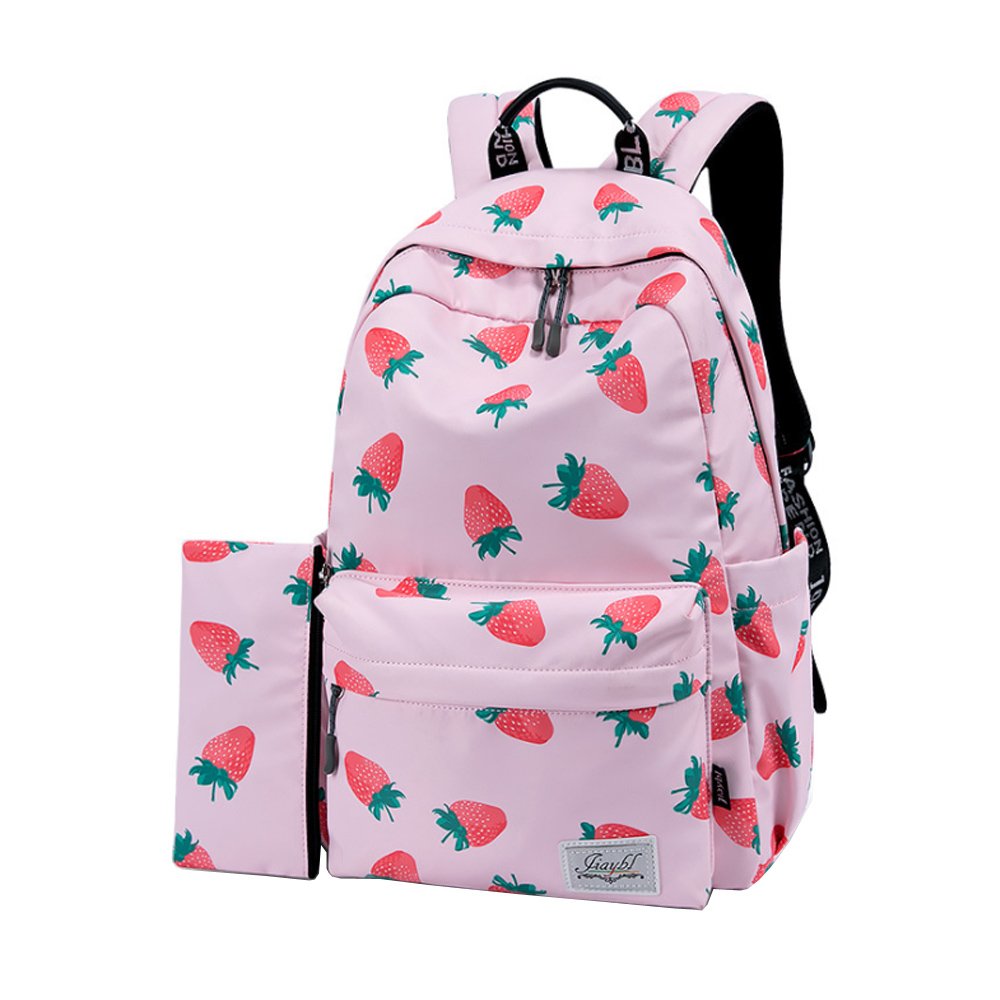 Stylish Canvas Backpack for Girls & Women - Trendy Printed School Backpack for Teens - Perfect for School, College, Travel & Daily Use