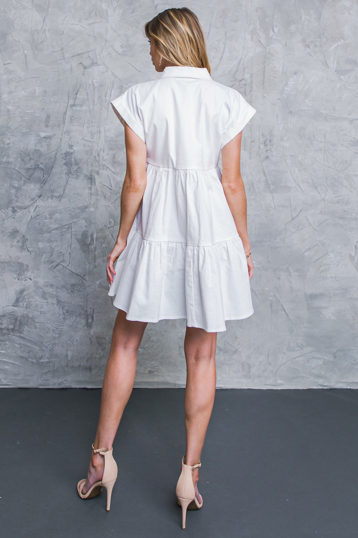 COMMON GROUND Front Pocket Mini Dress - Women's Casual Summer Dress with Pockets for Date Night & Beach Outings