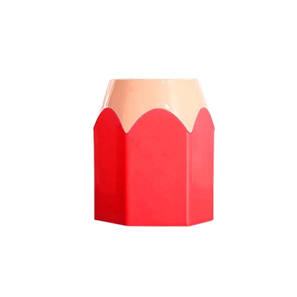 Pen Holder & Vase - Multifunctional Desk Organizer for Office, School, and Home | Perfect for Pencils, Makeup Brushes, and Small Flowers - Ideal Workspace & Vanity Storage Solution