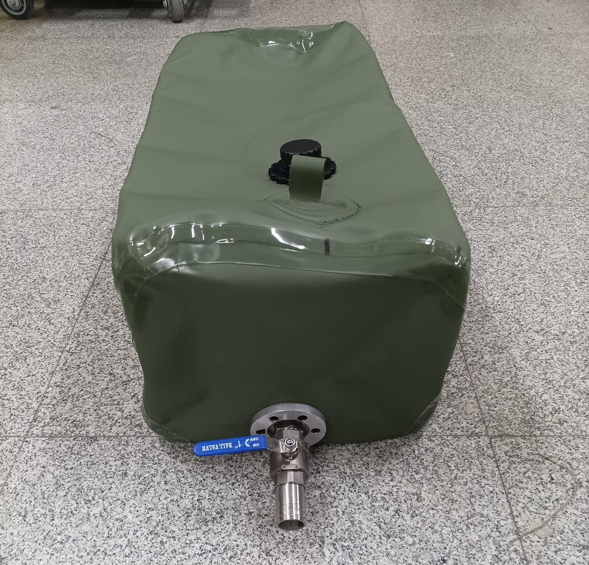 110L Portable Fuel Bladder Tank - Foldable Gasoline & Diesel Storage Bag for Vehicles, Outdoor & Emergency Use | Durable Fuel Transfer Container for Camping, Boating & Off-Road Adventures