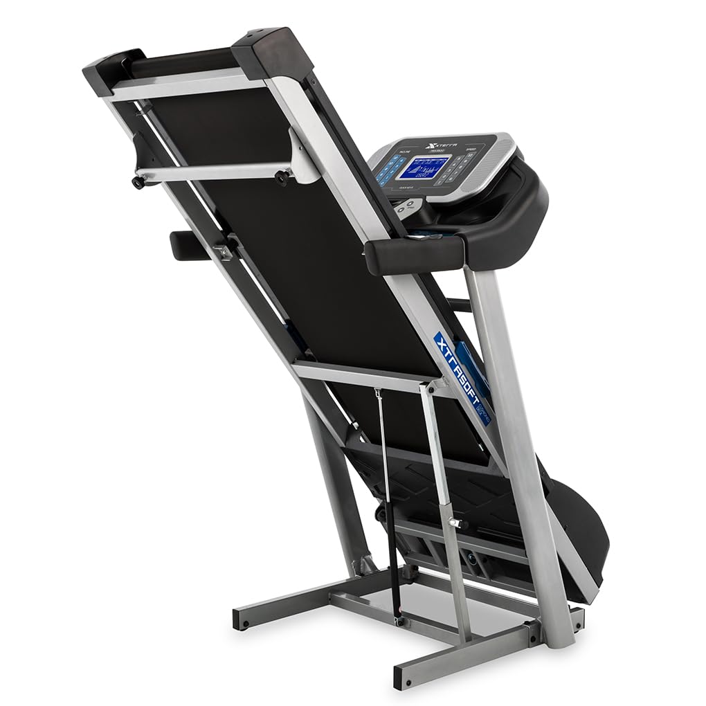XTERRA Fitness Sport Series Premium Folding Smart Treadmill - Bluetooth Enabled with XTERRA+ App, Adjustable Speed & Incline, Cushioned Running Deck for Home Gym & Cardio Workouts - Perfect for Running, Walking & Indoor Fitness Training