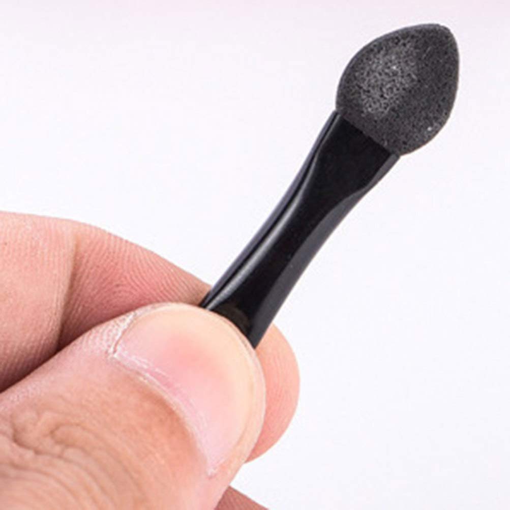 Lurrose Double Sided Eye Shadow Sponge Applicators - 50PCS Precision Makeup Blending Tools for Eyeshadow & Cosmetics | Perfect for Professional Makeup Artists & Home Beauty Routines