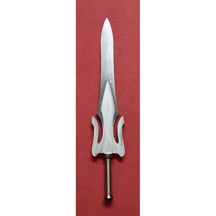 He-Man Power Sword - Stainless Steel Collectible Sword 1816 (Silver Gray, Forged Iron) - Perfect for Cosplay, Display, and Gift Giving