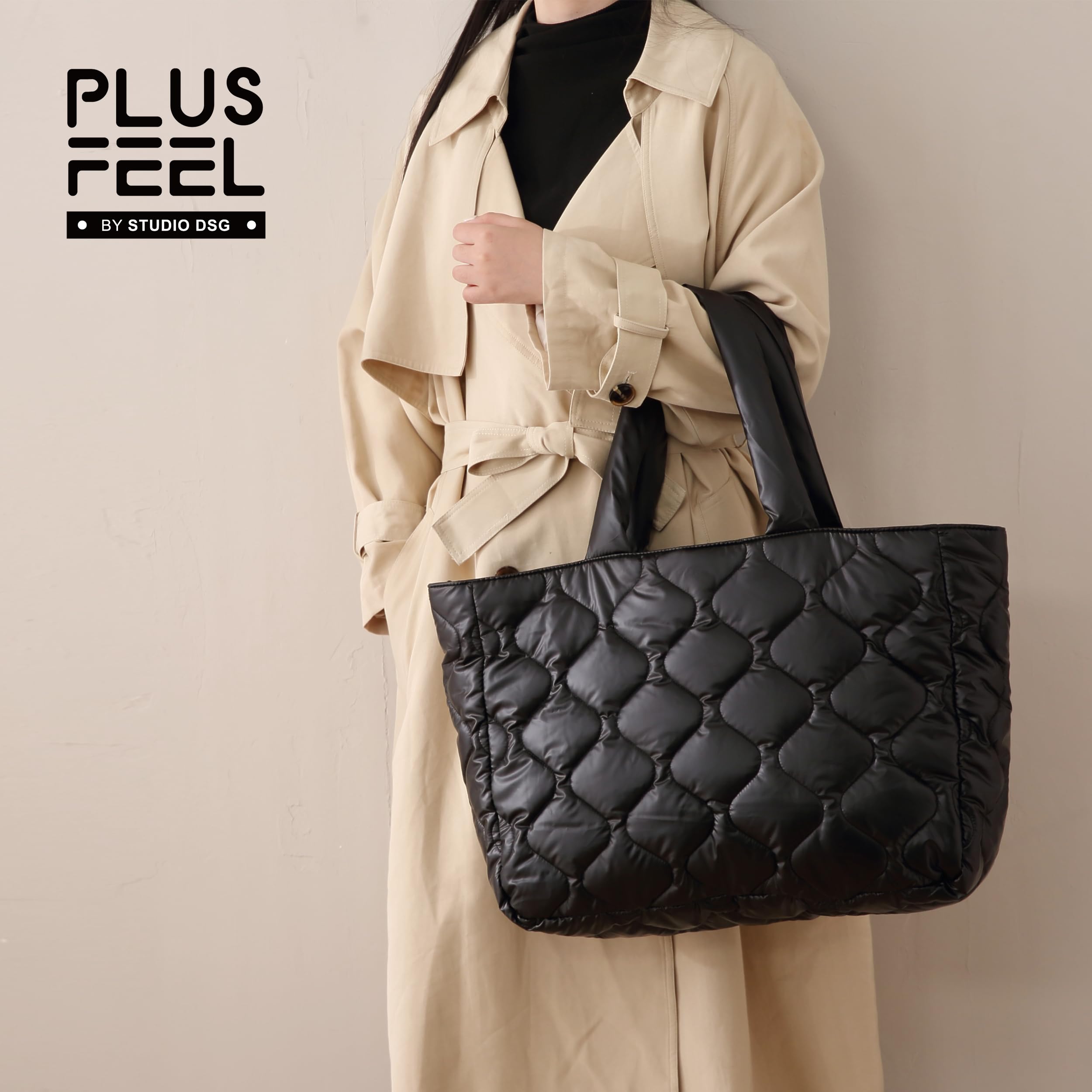 Puffy Bag for Women - Large Quilted Puffer Tote Bag with Zipper, Stylish Shoulder Handbag for Travel, Work & Daily Essentials | Perfect for Commuting, Shopping & Weekend Getaways