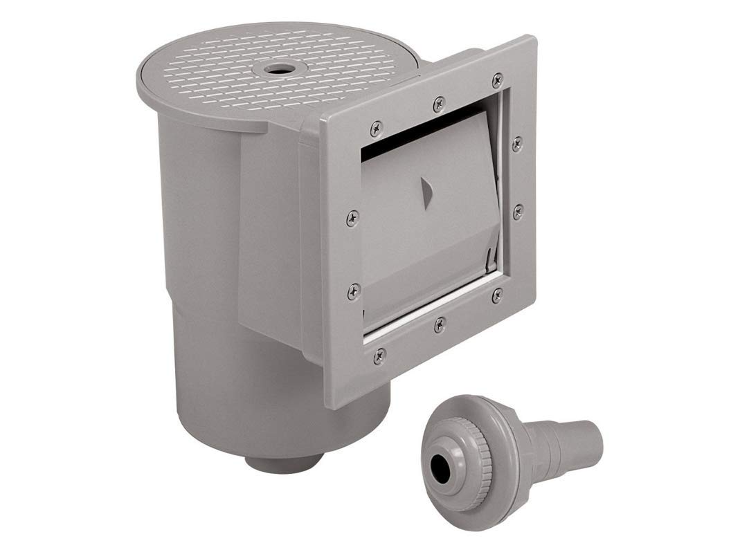 Above Ground Pool Wall Skimmer - Thru-Wall Wide-Mouth Design for Efficient Debris Removal | Perfect for Inground & Above Ground Swimming Pools Maintenance