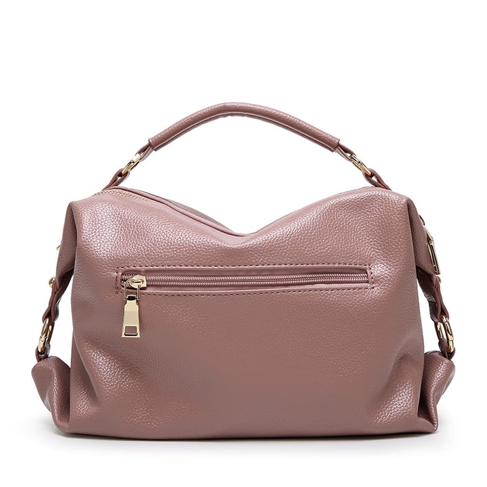 Yohora Women's PU Leather Top Handle Shoulder Crossbody Bag - Adjustable Strap Satchel Purse Wallet for Work, Travel & Everyday Use