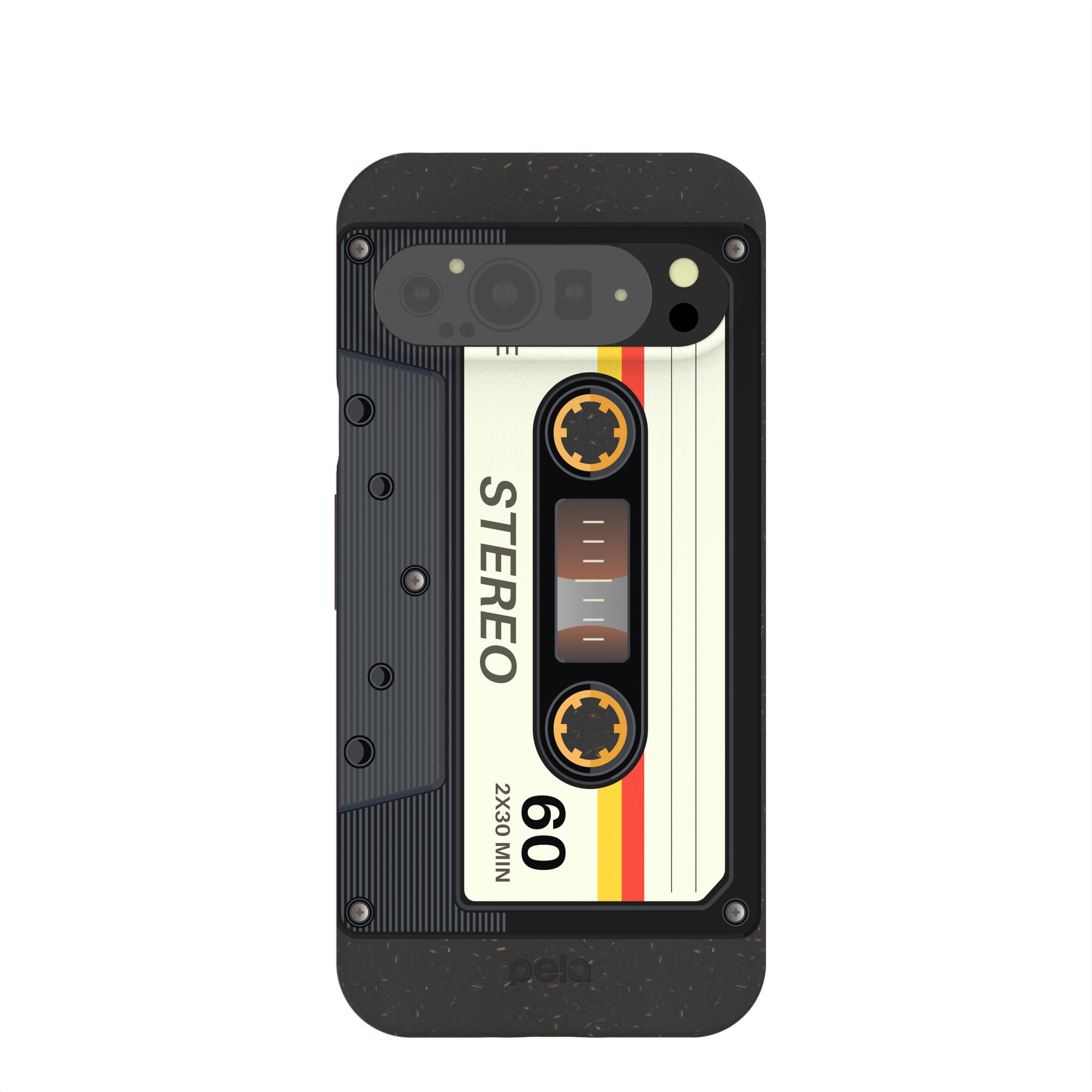 Premium Black Cassette Case for Google Pixel 9 Pro XL - Shockproof & Slim Protective Cover for Everyday Use, Travel & Work