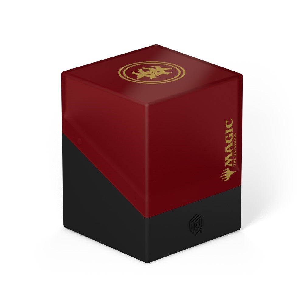 Boulder 100+ Deck Box for Magic: The Gathering - Guild Summit: Rakdos Edition | Premium Card Storage for MTG Players | Perfect for Tournaments, Travel & Home Organization