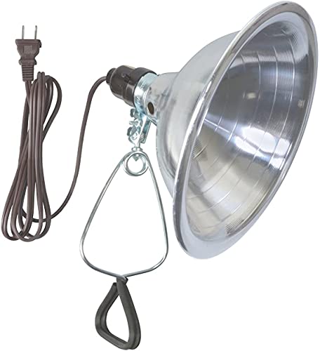 18/2 AWG Black 6-Foot Electrical Cord - Heavy Duty Extension Wire for Flood Lights, Clamp Lamps & Outdoor Lighting - Woods Wire 860-151 (Each) - Perfect for Workshops, Construction Sites & Home DIY Projects