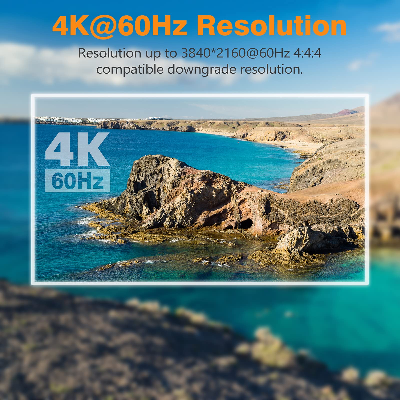 4K@60Hz Dual Monitor KVM Switch HDMI 2 Port - 2 Computers 2 Monitors KVM Switch with Audio, Microphone & EDID Emulators | Hotkey, Remote & Button Control | Includes Input Cables | Perfect for Home Office, Gaming & Multi-Task Workstations