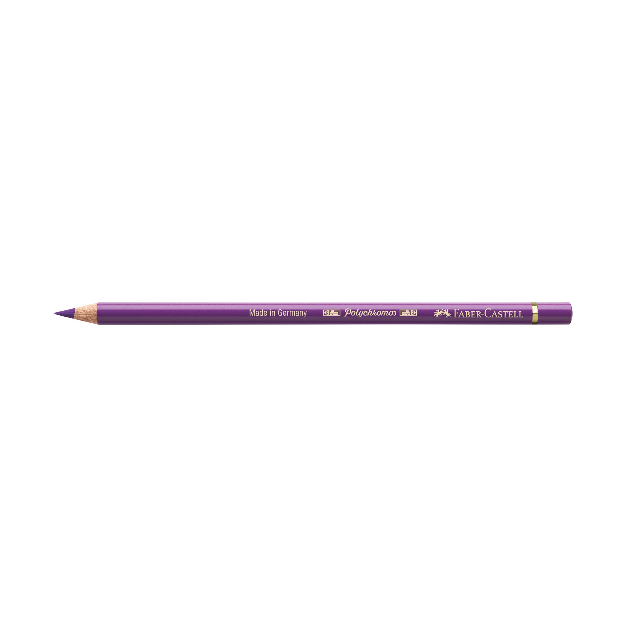 Faber-Castell Polychromos Artists' Color Pencil #160 Manganese Violet - Premium Oil-Based Colored Pencils for Professional Drawing, Sketching & Adult Coloring Books - 110160