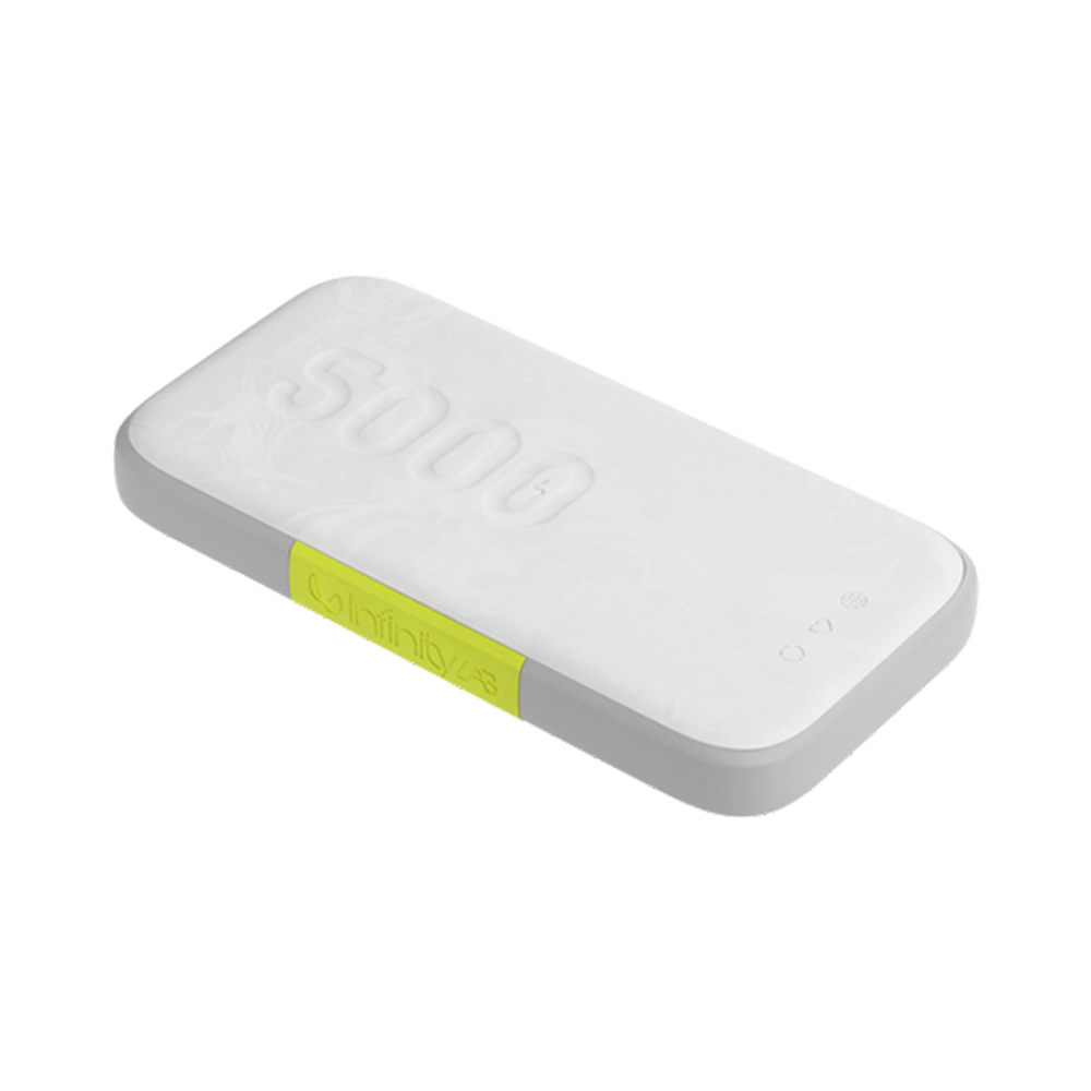 InfinityLab InstantGo 5000 Wireless 18W PD Fast Charging Power Bank with Wireless Charging - Portable Charger for iPhone, Samsung, AirPods - Perfect for Travel, Office & Outdoor Use