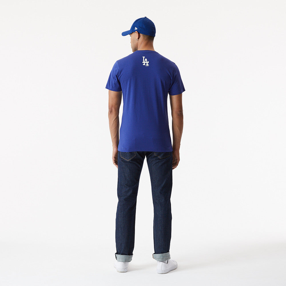 Los Angeles Dodgers New Era MLB Heritage Graphic T-Shirt - Official Baseball Fan Apparel for Men & Women - Perfect for Games, Tailgating & Casual Wear