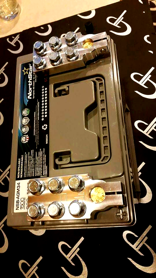 GP Audio V2 SAE Style 6 Spot Machined Battery Terminals - High Performance Car Audio Connectors for Stereo, Amplifier & Truck Accessories - Perfect for DIY Auto Electrical Upgrades & Custom Installations