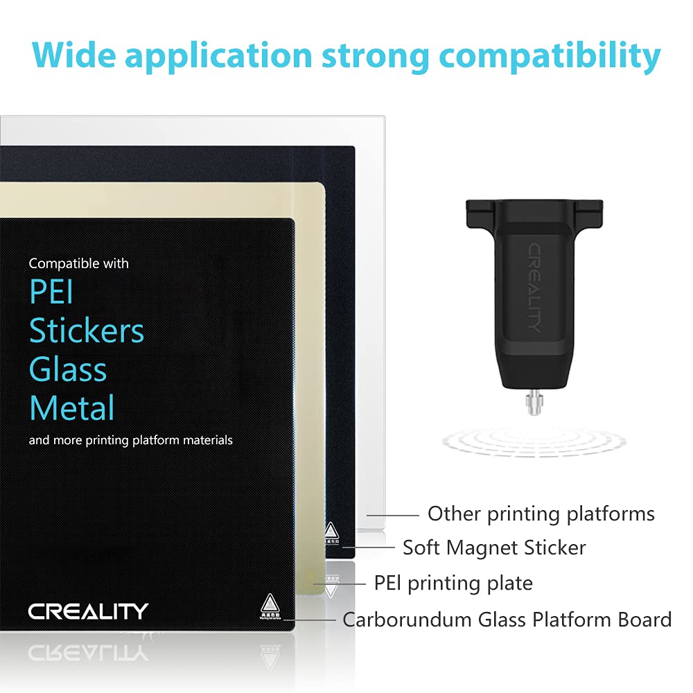 Creality Official CR Touch Auto Leveling Sensor Kit for Ender 3, Ender 3 V2, Ender 3 Pro, Ender 5 & CR-10 3D Printers - Compatible with 32-Bit V4.2.2/V4.2.7 Mainboard - Perfect for Precise 3D Printing & Bed Leveling