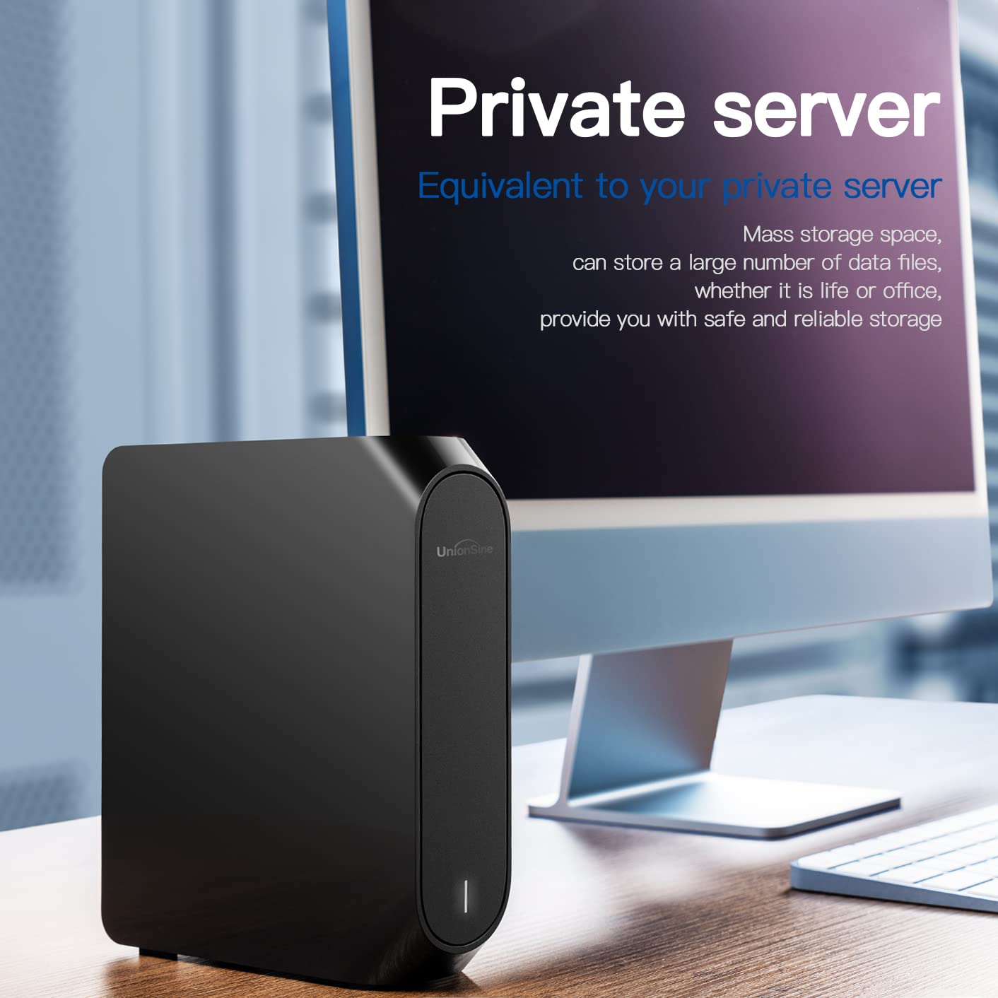 UnionSine 16TB USB 3.2 Gen 2 Type-C External Hard Drive - 3.5