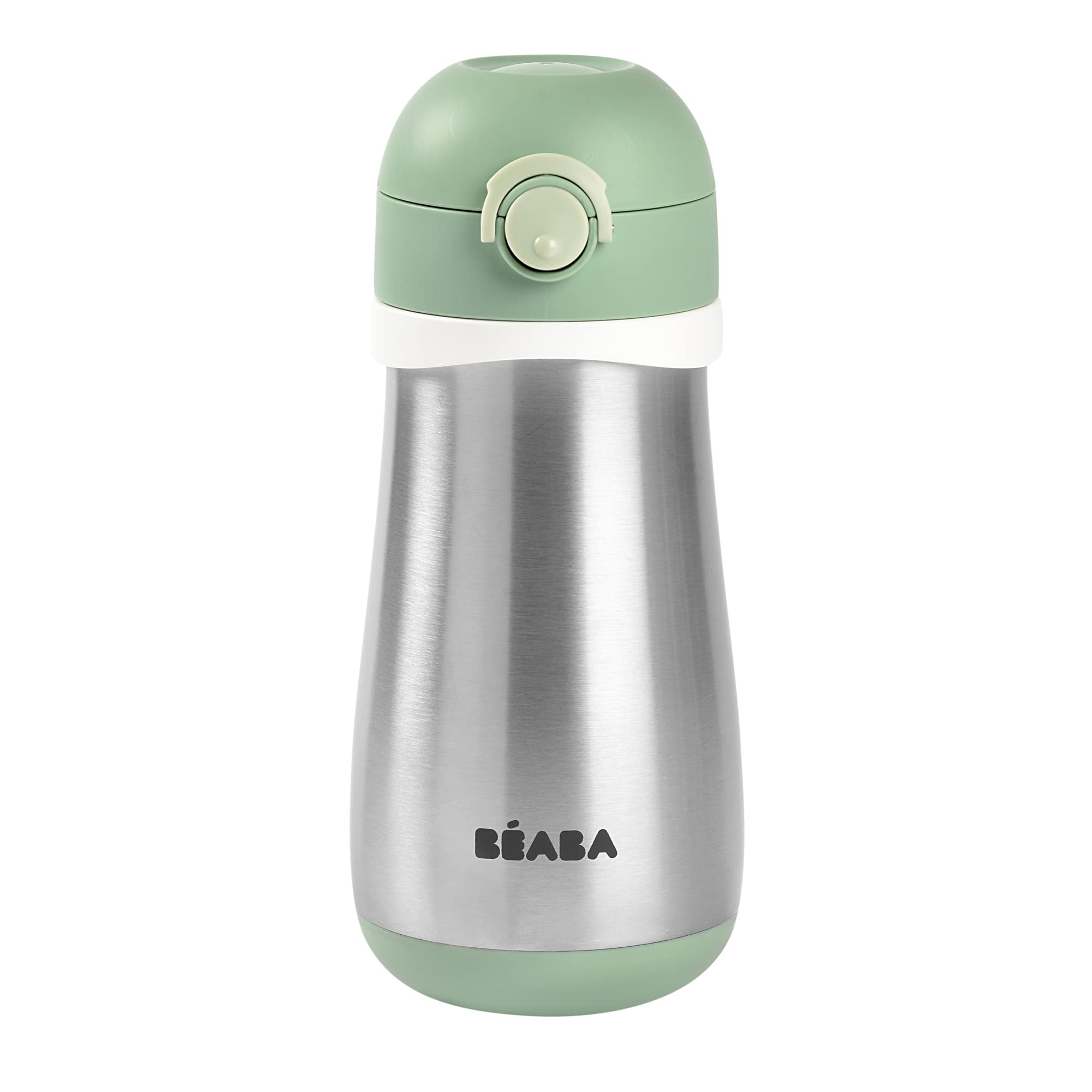 BEABA Kids Insulated Water Bottle - Leakproof Thermos for Toddlers, Travel & School