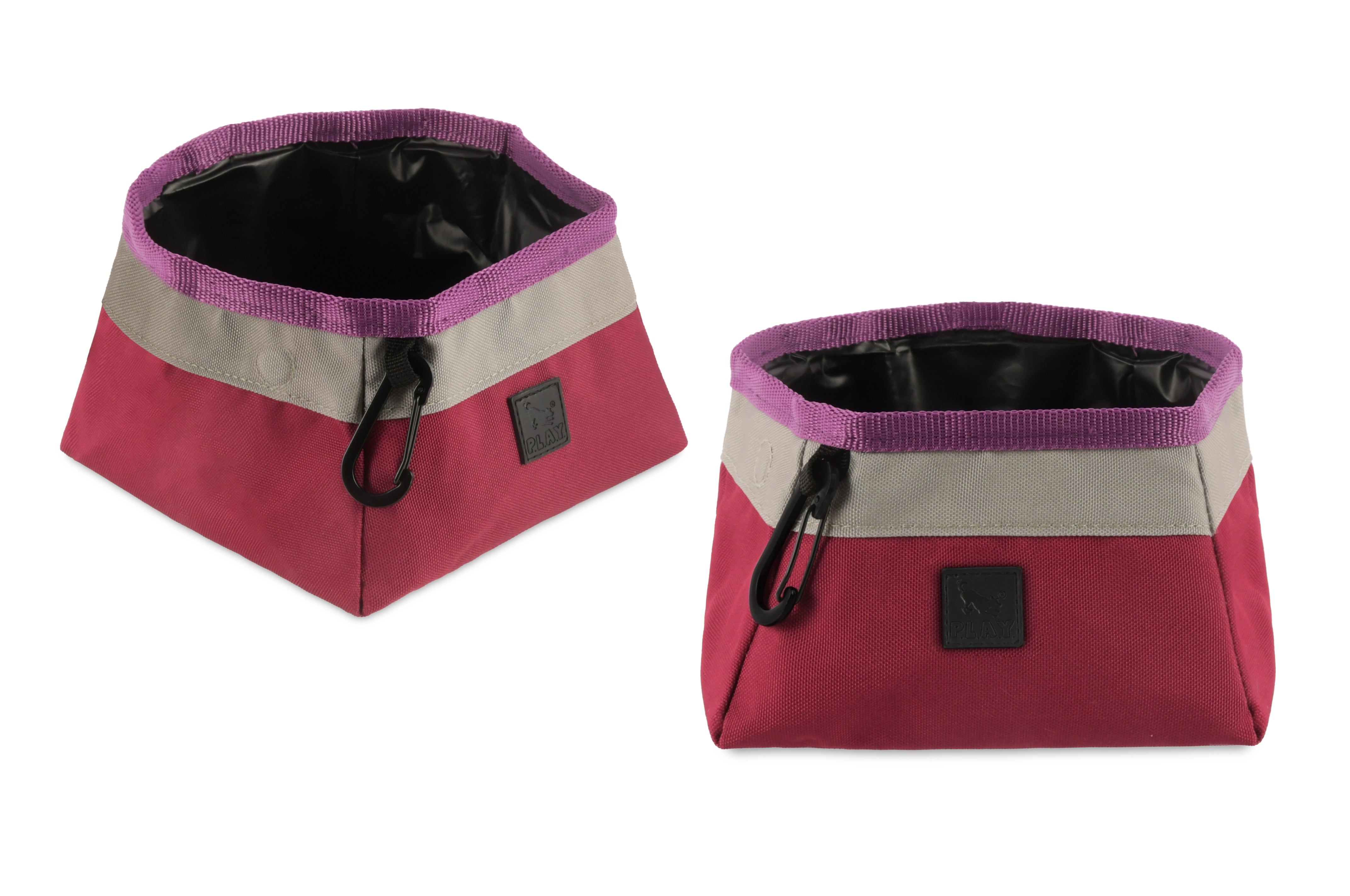 P.L.A.Y. Landscape Dog Travel Bowl - Portable Collapsible Pet Water & Food Dish for Hiking, Camping, and Outdoor Adventures