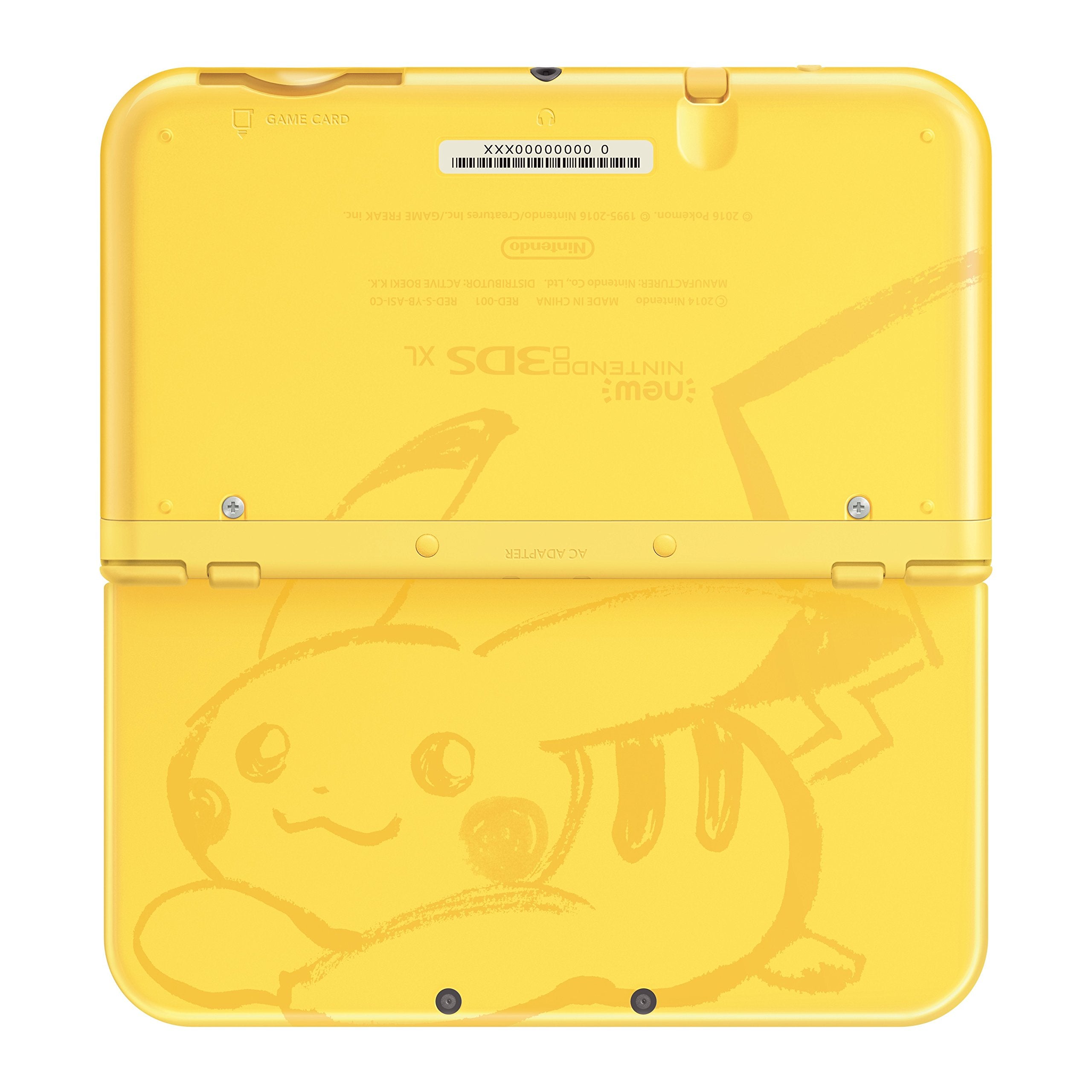 New Nintendo 3DS XL Pikachu Yellow Edition - Limited Edition Handheld Gaming Console for Pokemon Fans | Perfect for Travel, Commuting & Gaming on the Go