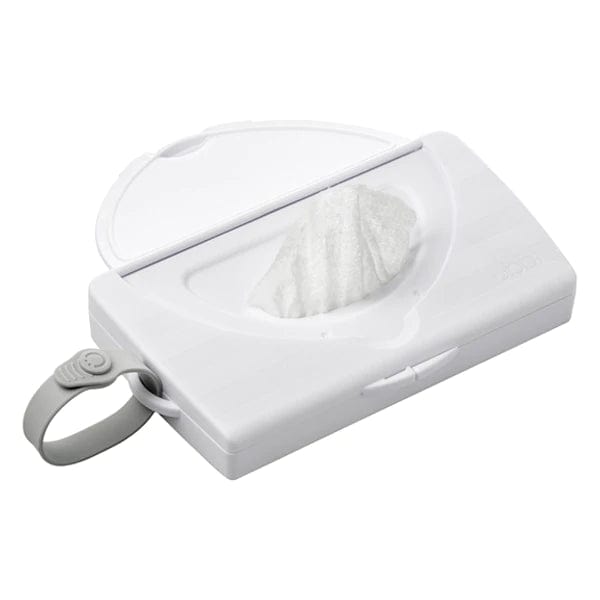 Ubbi On The Go Wipes Dispenser - Portable Baby Wipes Container for Diaper Changes, Travel & On-the-Go Convenience