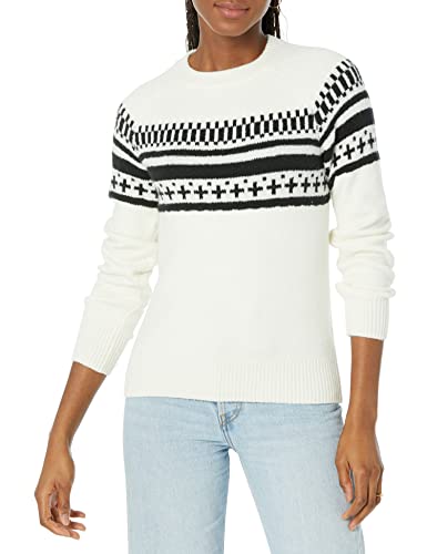Black White Simplified Fairisle