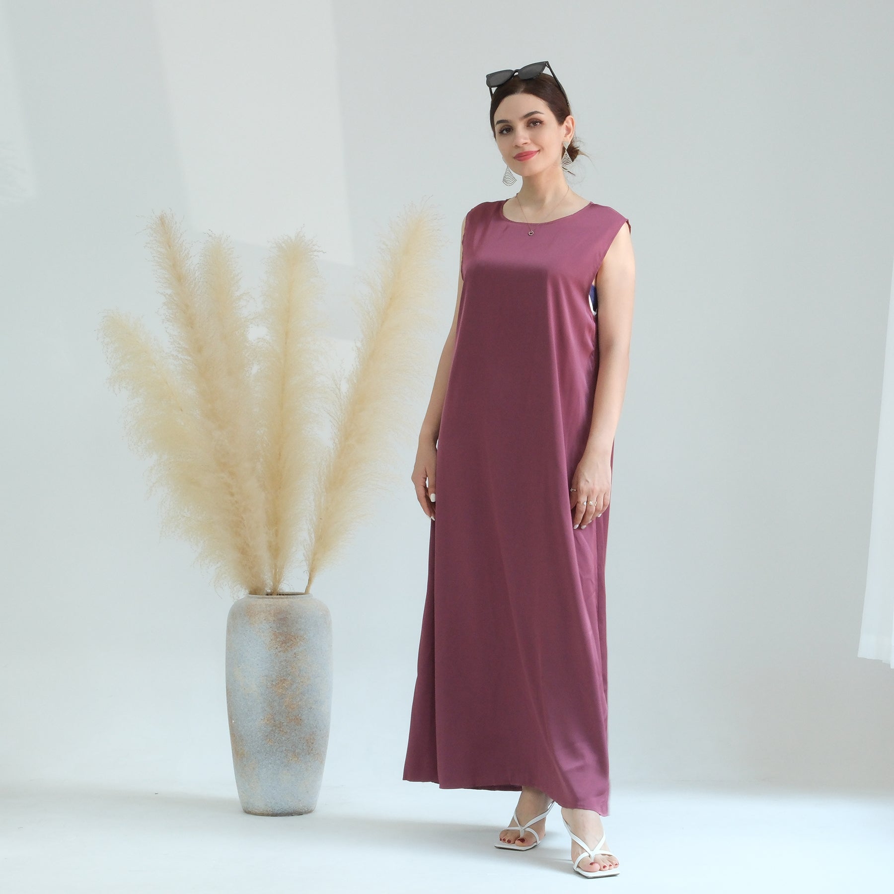 Aria2 Matching 3-Piece Mulberry Silk Pajama Set for Women - Soft Luxury Sleepwear for Comfortable Nights & Relaxing at Home